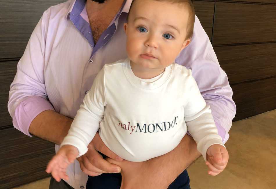 italyMONDO! Founder Peter Farina with son